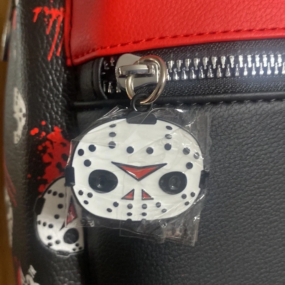 Friday the 13th mini backpack+Jason Voorhees 13 Jersey XXL🔪🩸